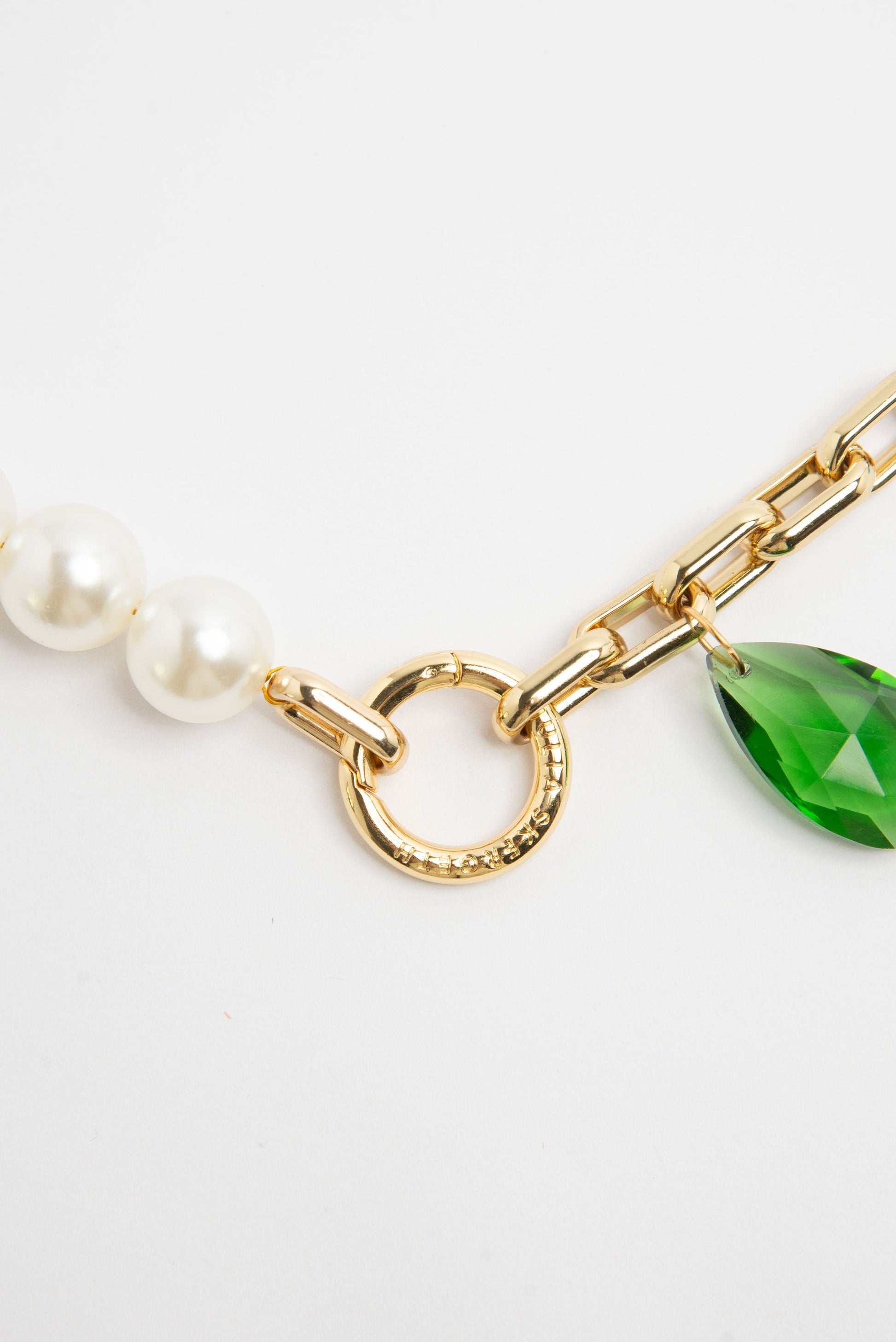 The Crystal Pearl Necklace - JULIA SKERGETH