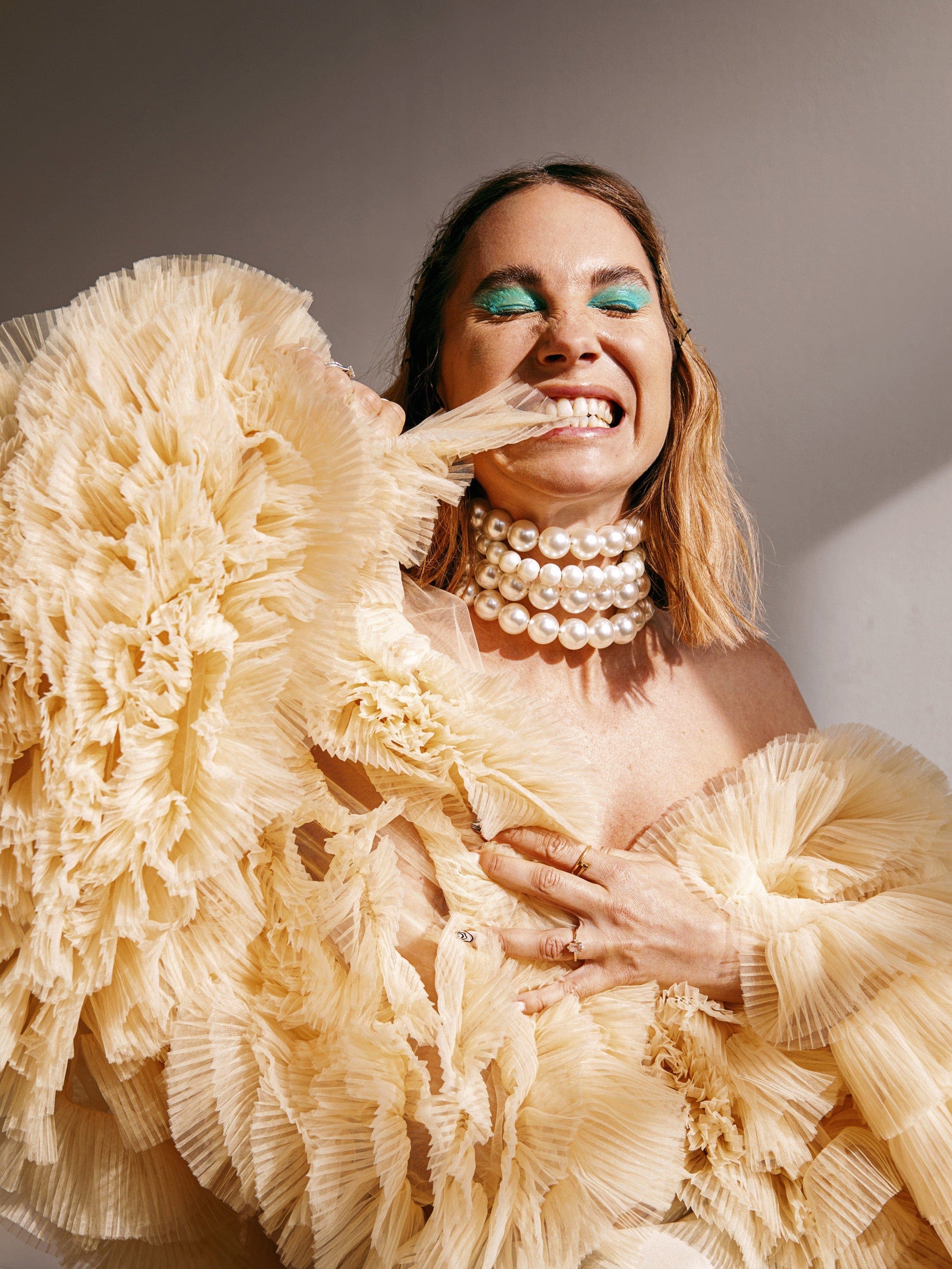 The PEARL CHOKER CHUNKY - JULIA SKERGETH