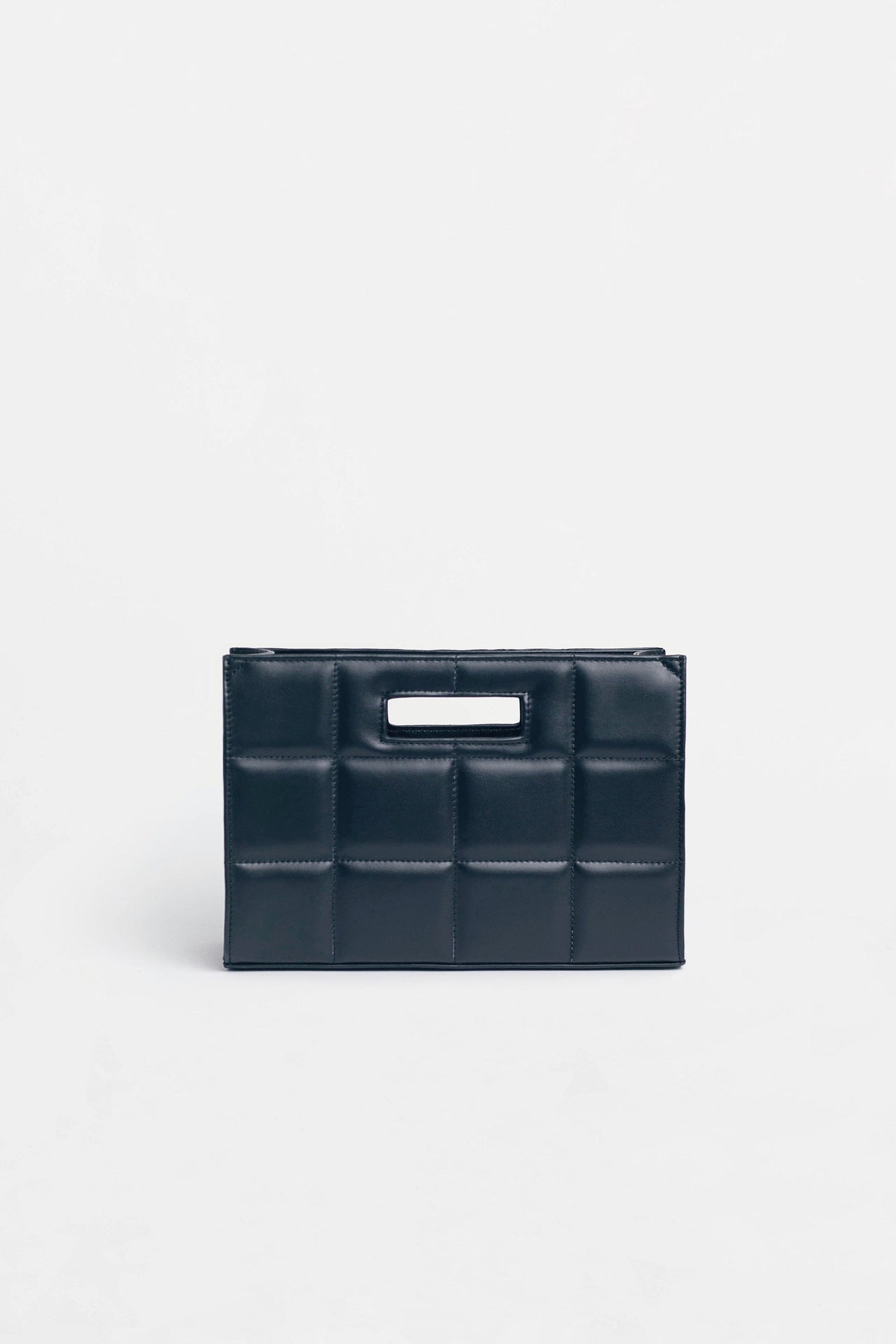 The QUILTED BAG SMALL Navy - JULIA SKERGETH