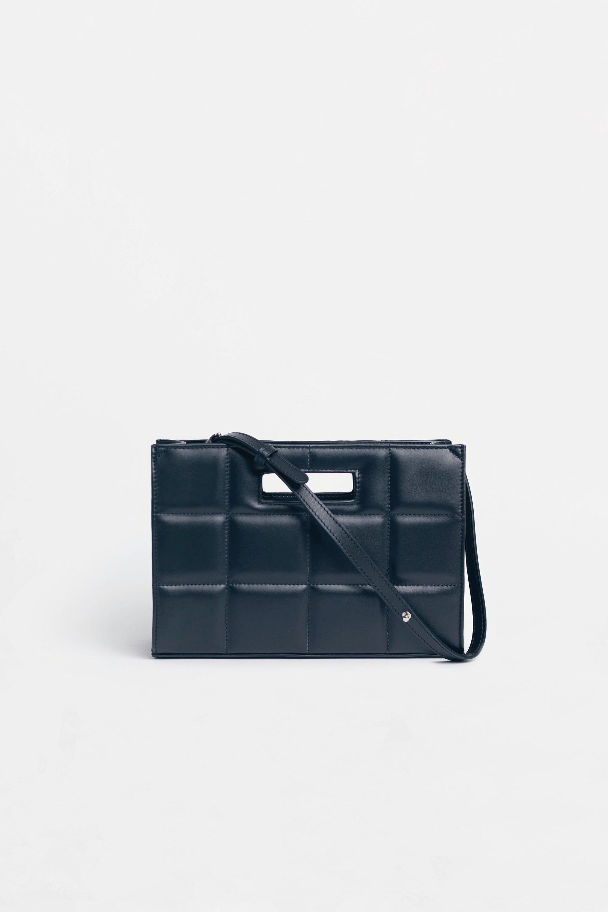 The QUILTED BAG SMALL Navy - JULIA SKERGETH