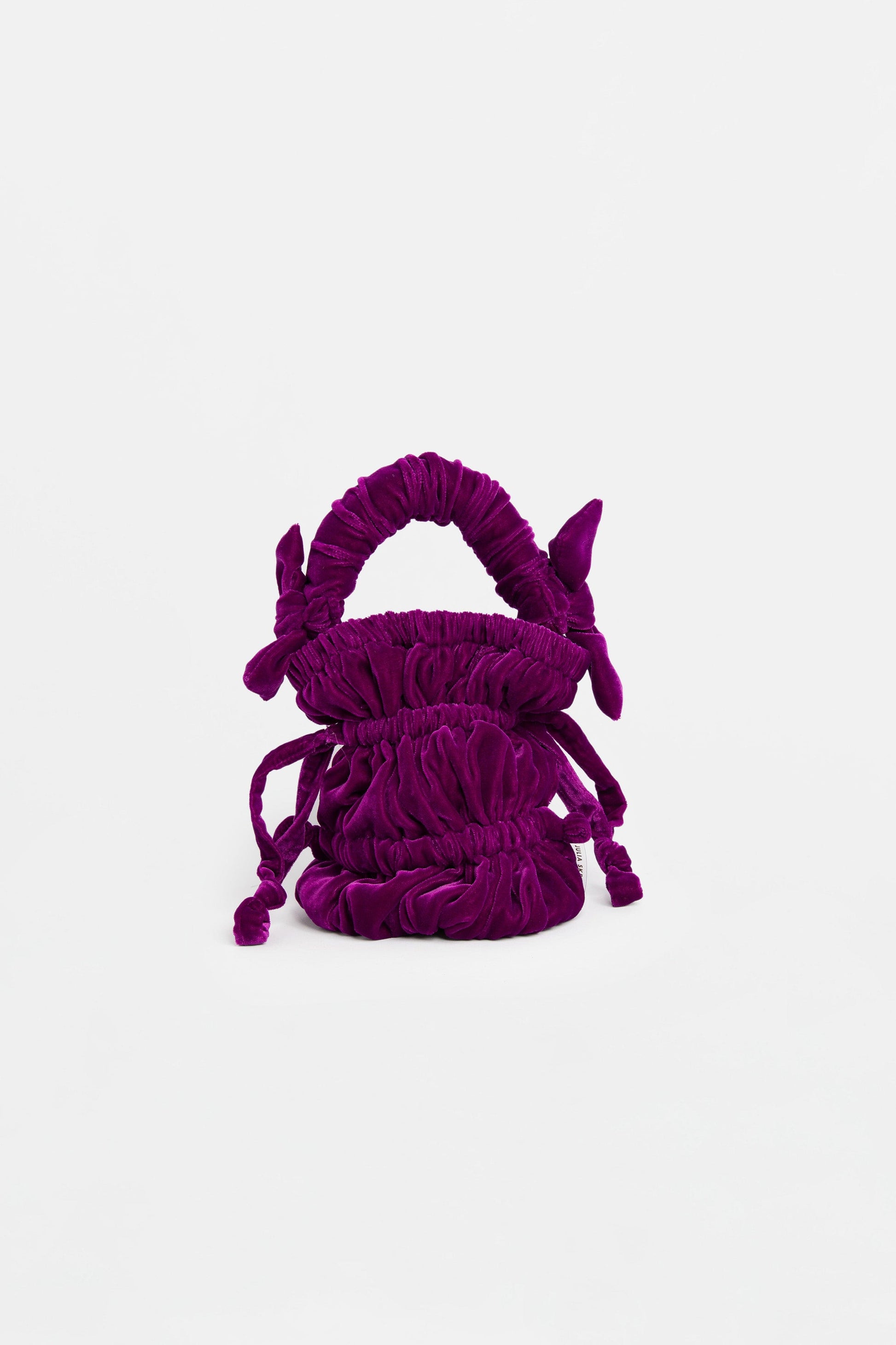 The PUFF BAG Plush Plum - JULIA SKERGETH