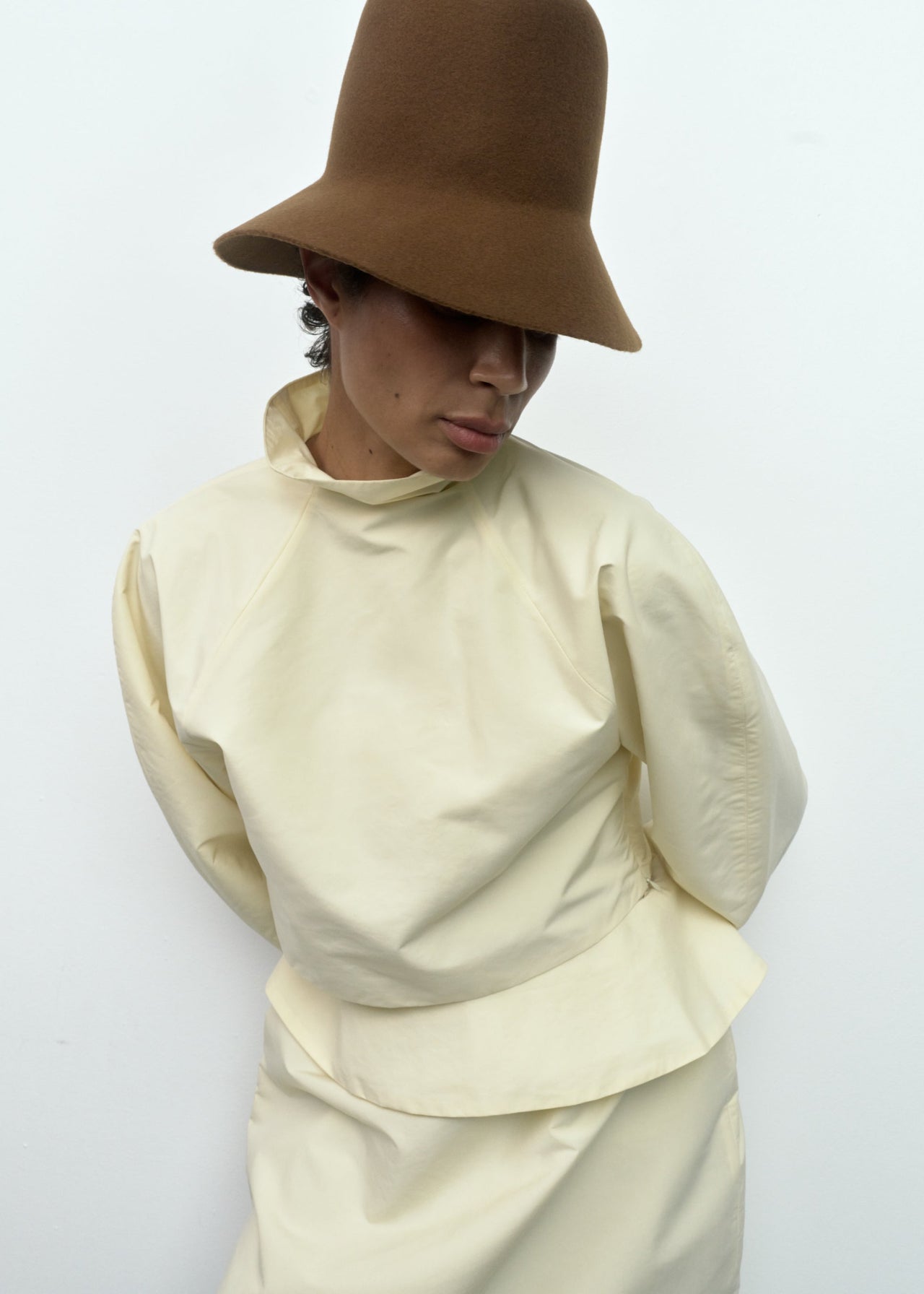 SKERGETH X EDARA The ICON HAT LINA Amber Brown