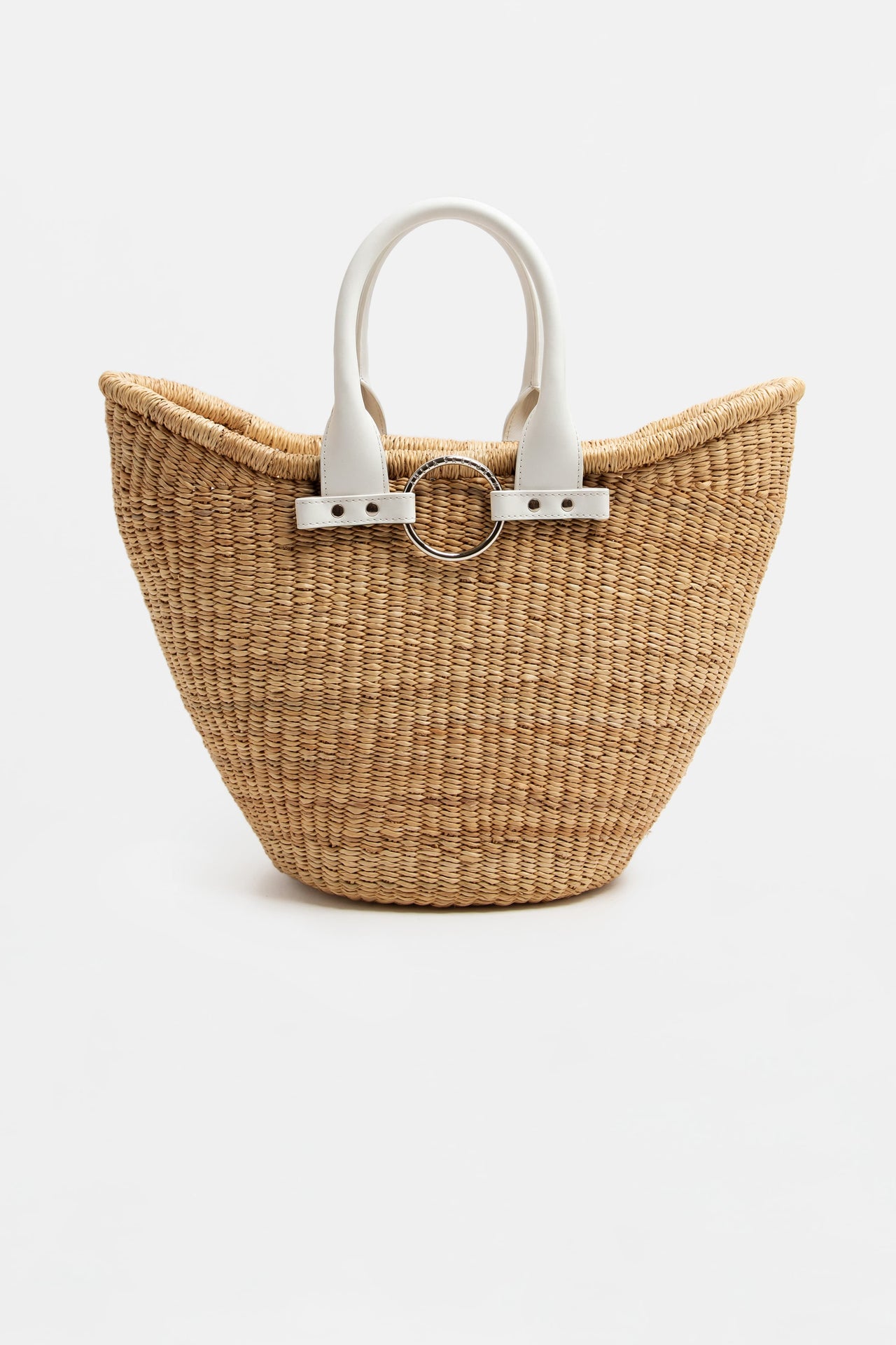 The BASKET BAG MIDI Milk