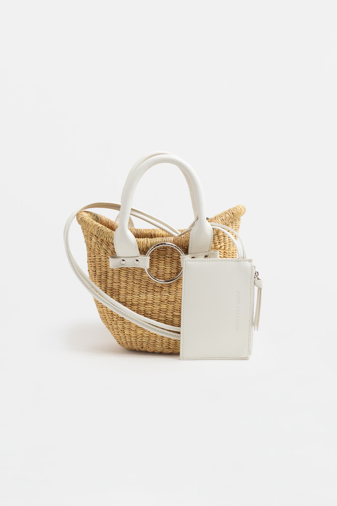The BASKET BAG MINI Milk