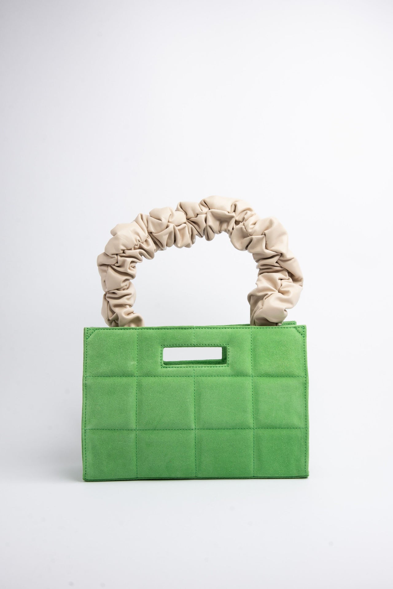 The QUILTED BAG SMALL Pistachio