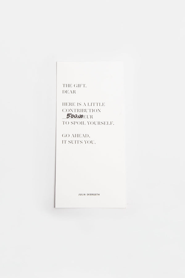 JULIA SKERGETH GIFT CARD