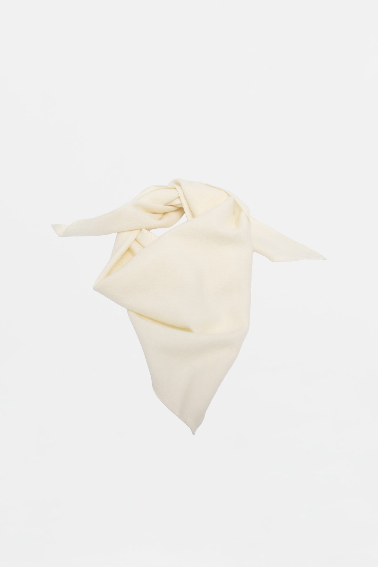 The ICON HEADSCARF Ivory White