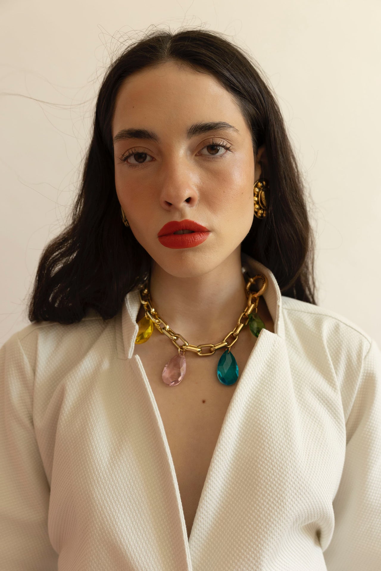 The CRYSTAL PEARL NECKLACE Riviera