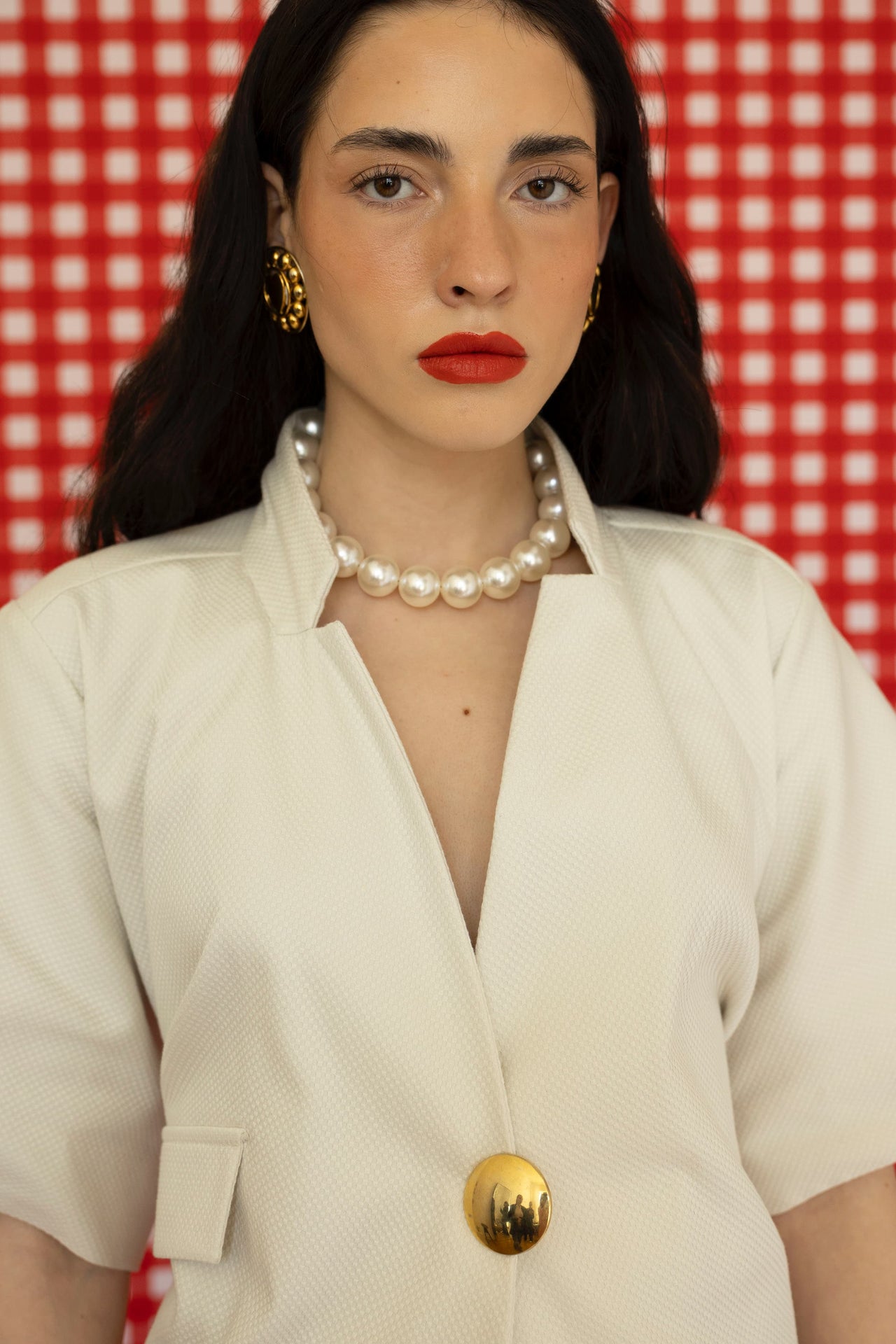 The PEARL CHOKER CHUNKY