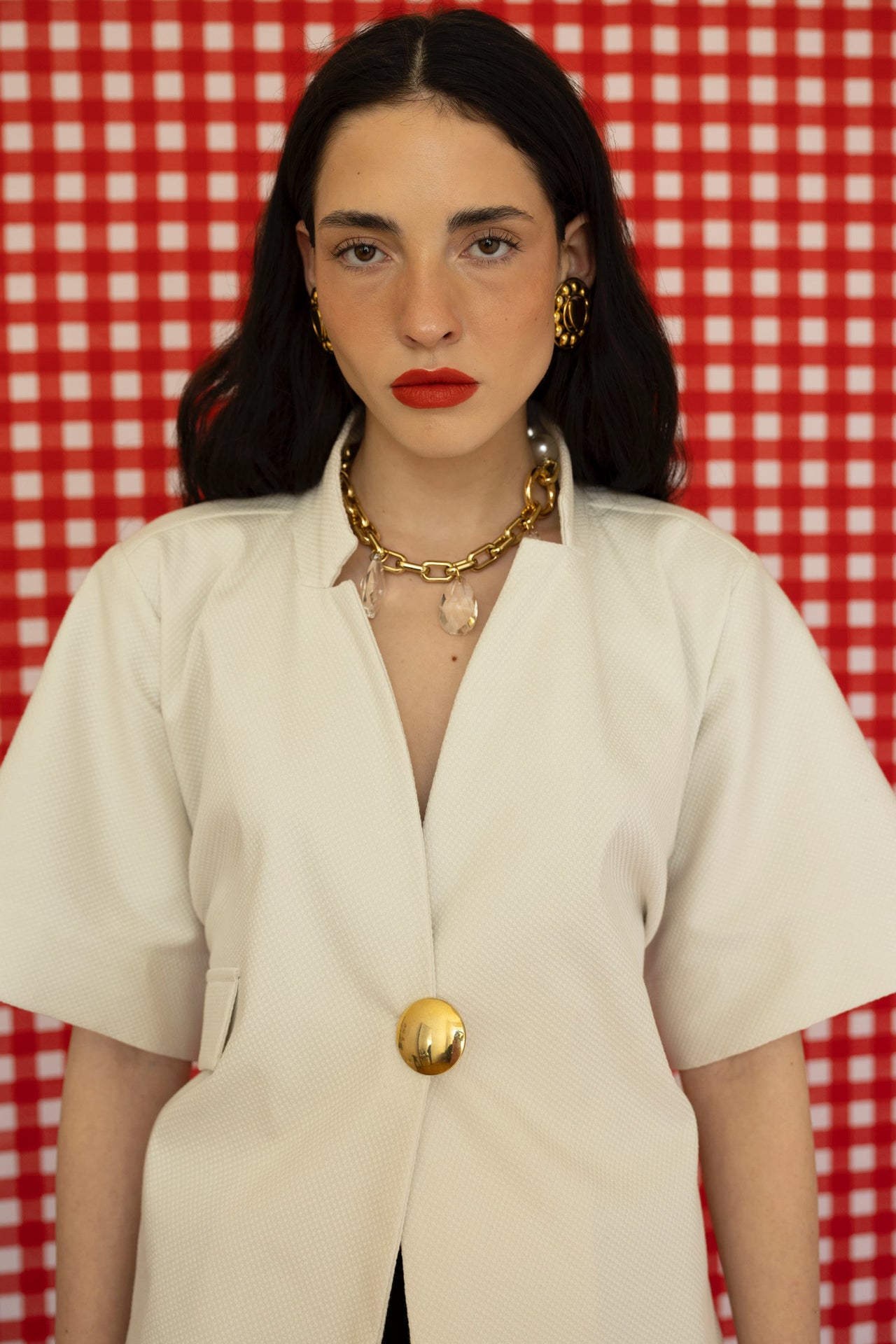 The Crystal Pearl Necklace Tuscan Sun