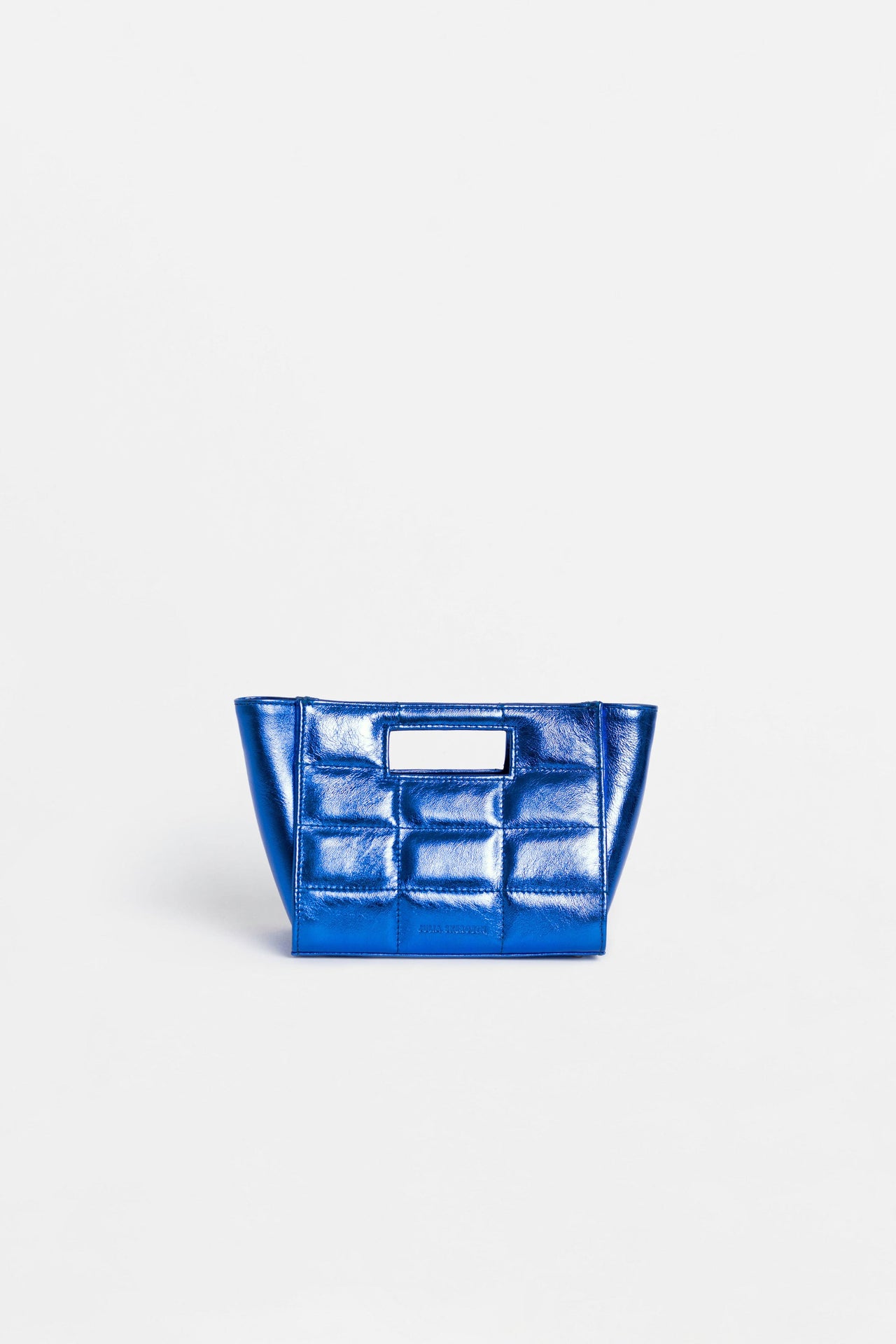 The QUILTED BAG MINI Electric Blue - JULIA SKERGETH