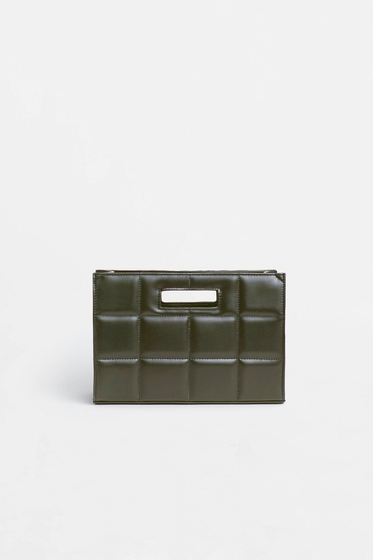 The QUILTED BAG SMALL Olive - JULIA SKERGETH
