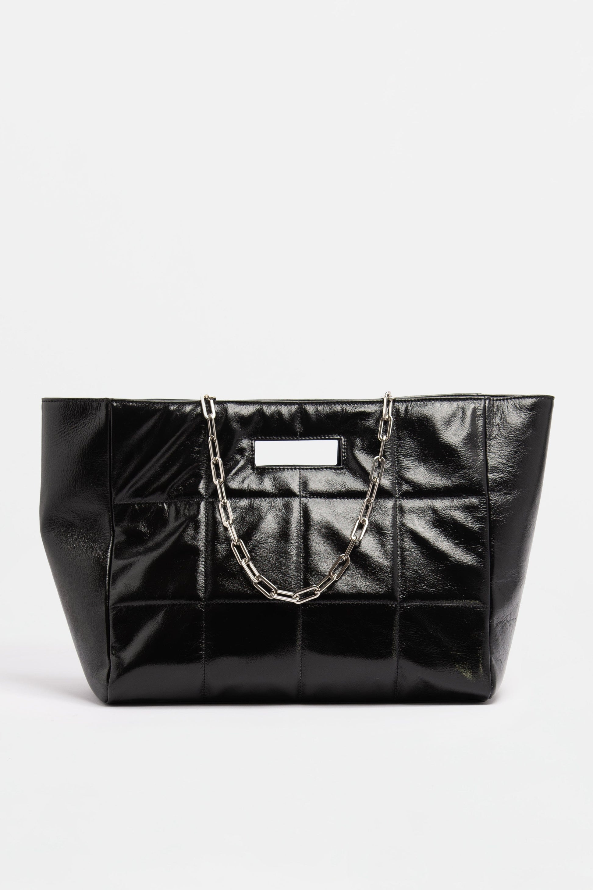 The QUILTED BAG SOFT Vintage Black - JULIA SKERGETH
