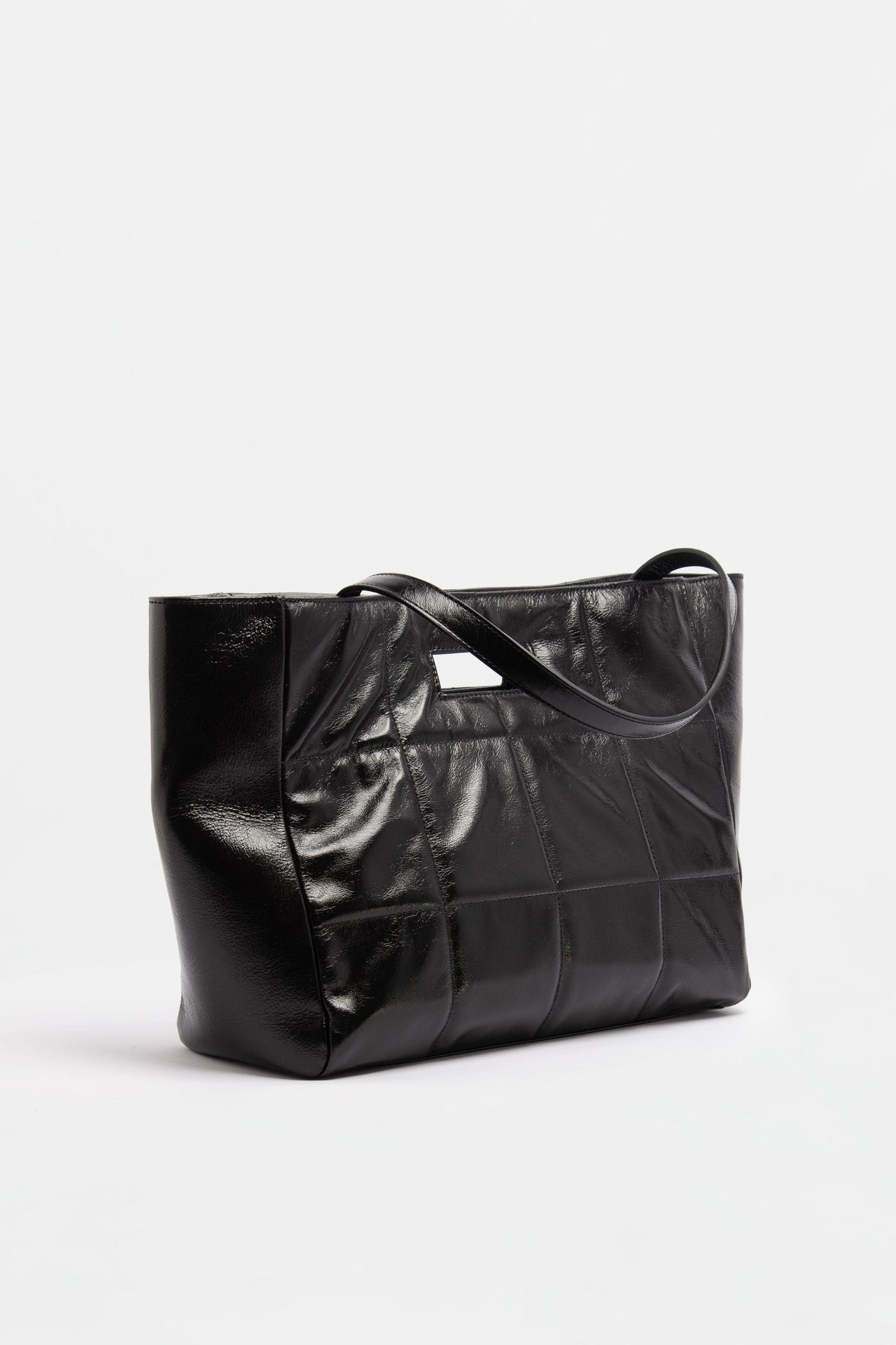 The QUILTED BAG SOFT Vintage Black - JULIA SKERGETH
